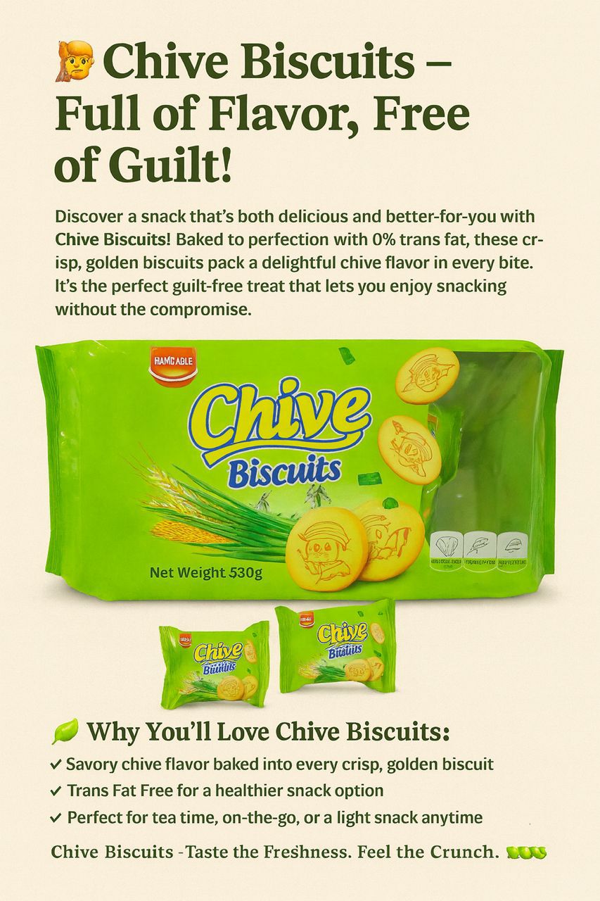 Chive Biscuits(530g)
